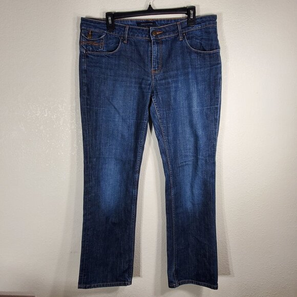 Tommy Hilfiger Womens Denim Jeans Size 34/32 Classic Fit Straight Leg - Picture 1 of 15